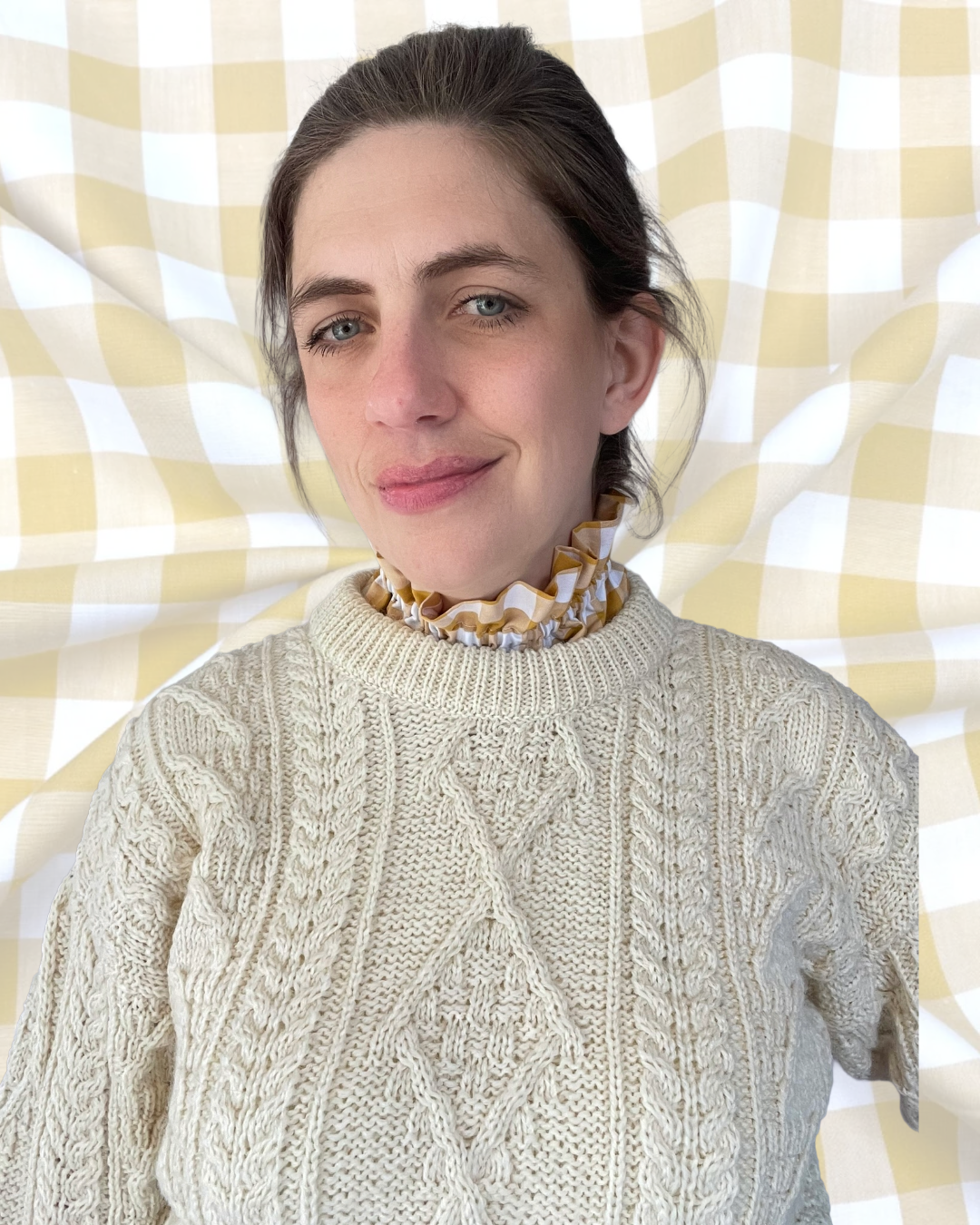 The Clever Collar - Yellow Gingham