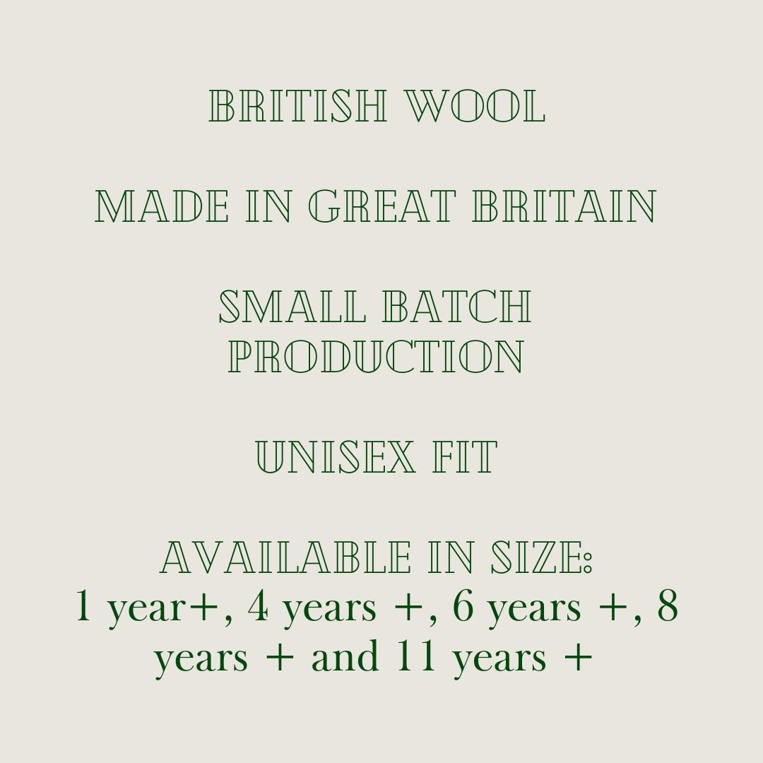 The Little Lovington - Children's Knitted Cardigan