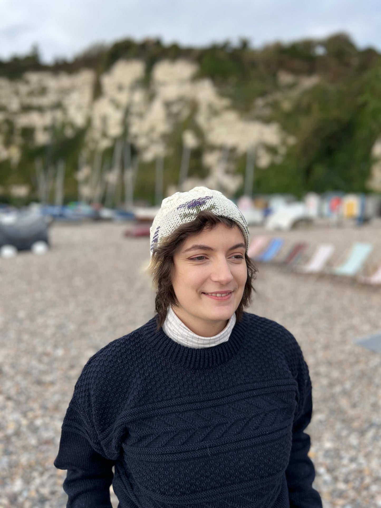 The Horton British Wool Knitted Hat - Sheep