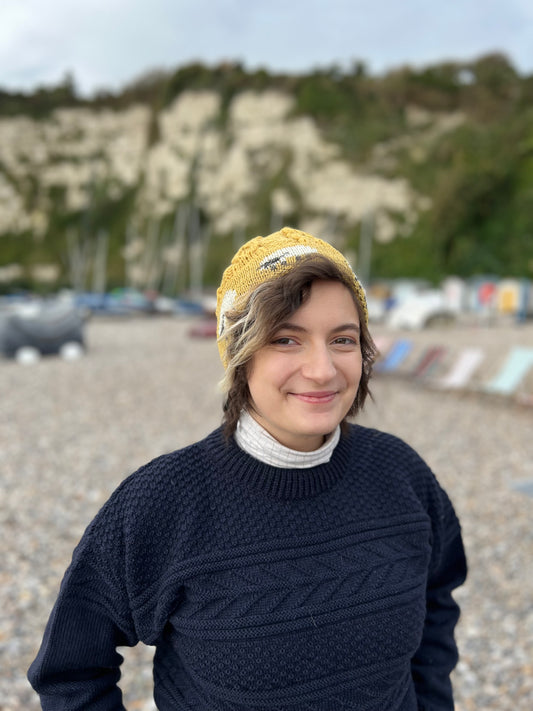 The Horton British Wool Knitted Hat - Sheep