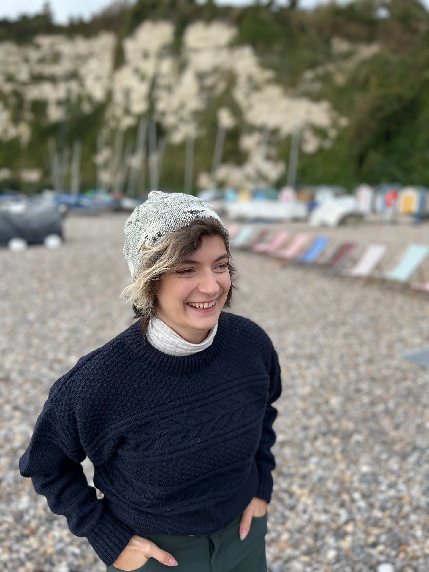 The Horton British Wool Knitted Hat - Sheep