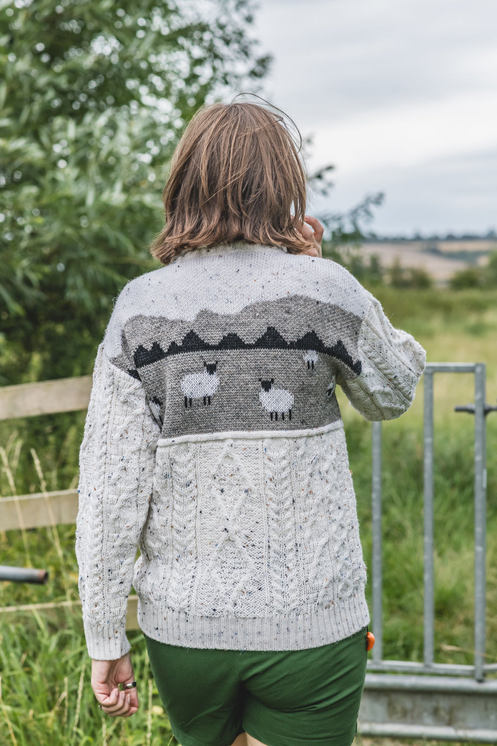 The Priddy - Sheep Scene Knitted Jumper