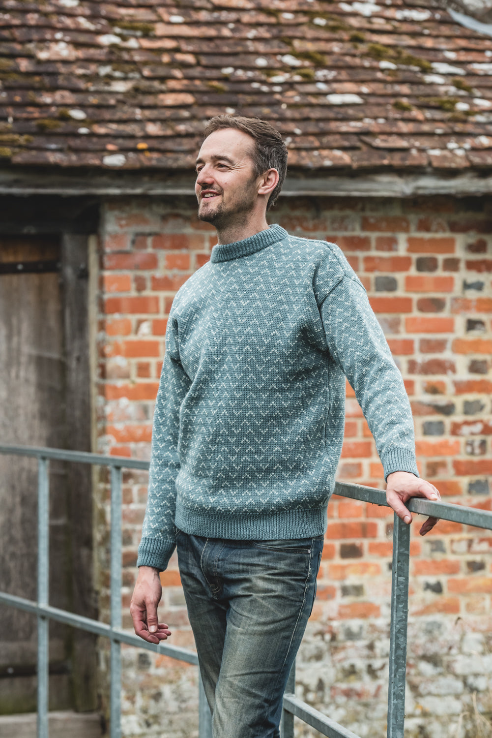 The Athelney - Saxon Style Knitted Jumper