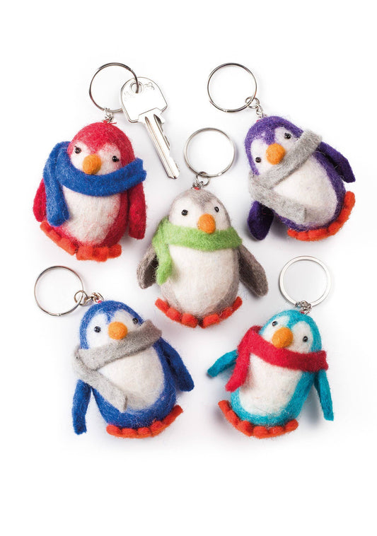 The Kenn Felt Keyring - Penguin