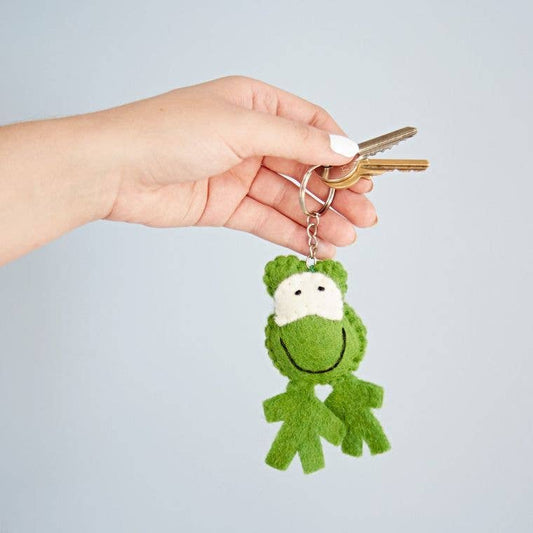 The Kenn Felt Keyring - Frog