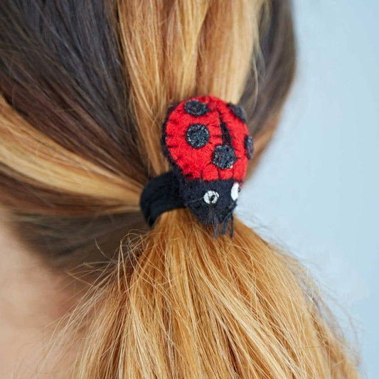 The Bury - Felt Hairband - Ladybird