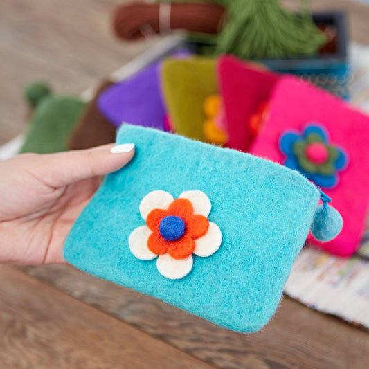 The Oath - Felt Daisy Purse