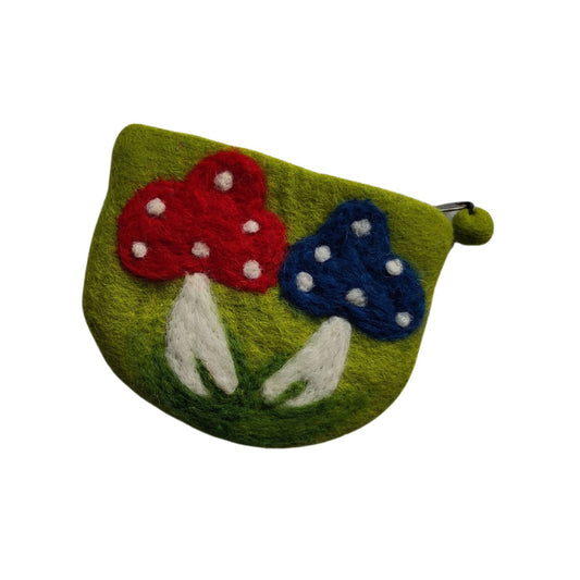 The Oath - Colourful Toadstool Purse