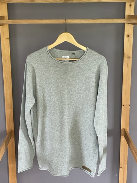 The Drayton - Relaxed Fit Jumper - Grey