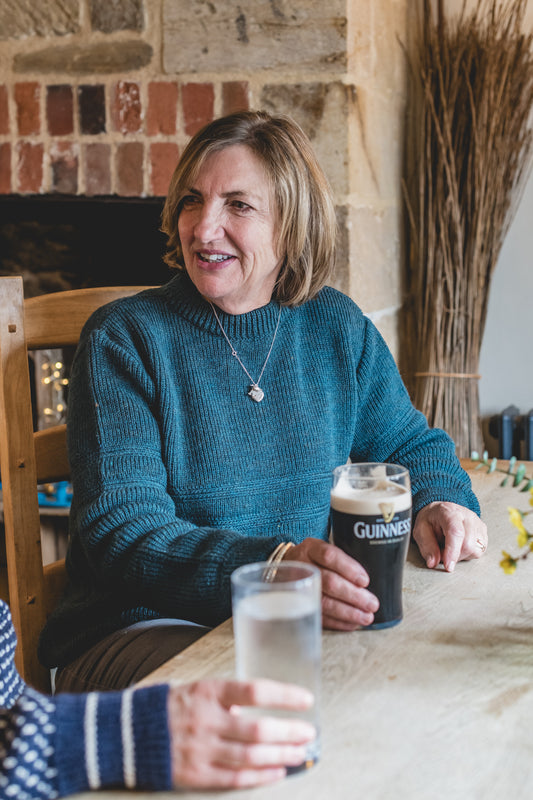 The Wookey Knitted Jumper - Mallard