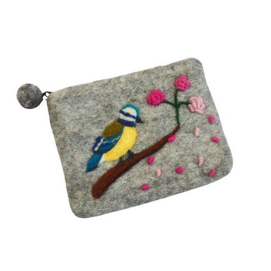 The Oath - Blue tit purse